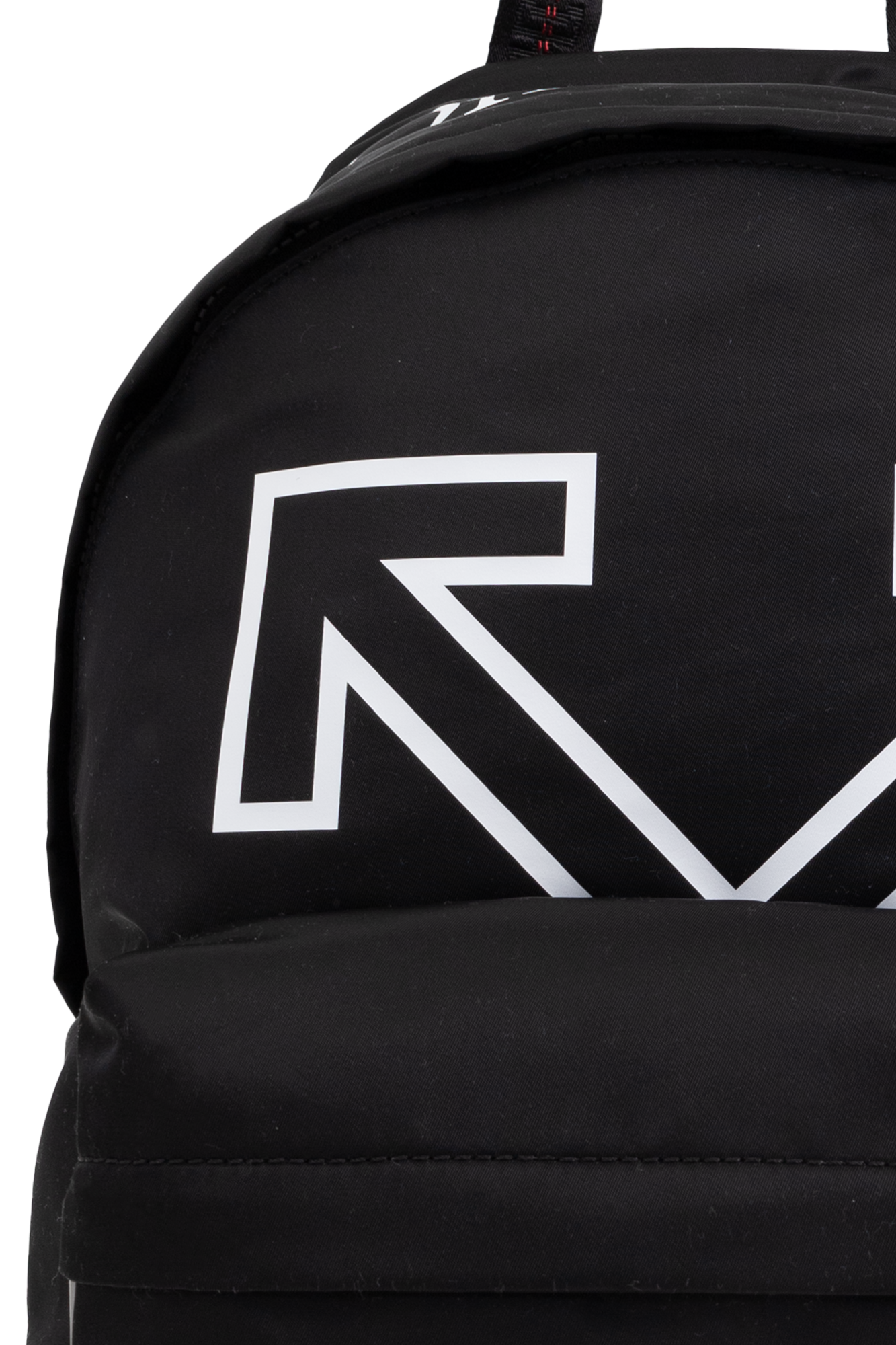 Black Backpack with Logo Off White Vitkac GB